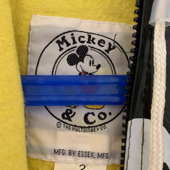 Vintage Mickey & co rain coat size 2 - Picture 9 of 11